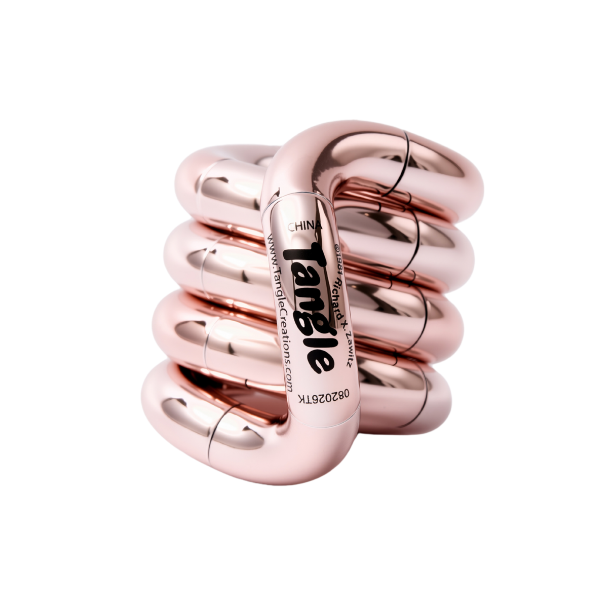 Tangle Jr. Metallic – blank fidgetleksak i metallicfärger